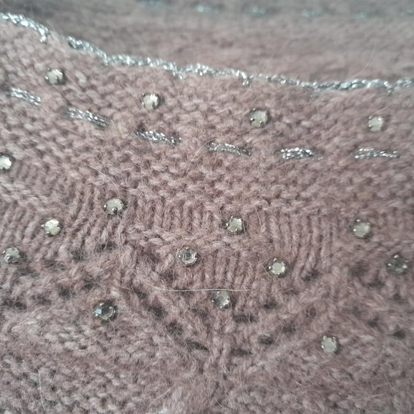 Anthropologie Moth crop sweater Size L New with Tags - Picture 4 of 11